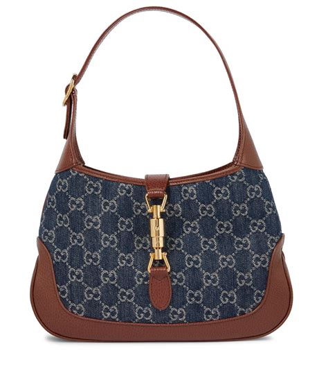 gucci jackie bag denim|Gucci jackie bag 1961 vintage.